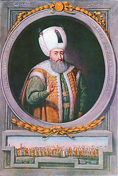 سلطان سليمان خان عثماني (سليمان قانوني)
